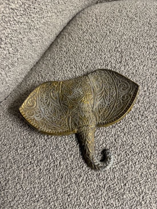 Anthropologie Other - Elephant head keychain, or spoon rest